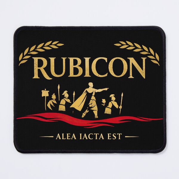 Item preview, Alea Iacta Est Rubicon Caesar Quote designed and sold by Retr0Tshirts.