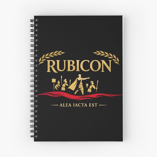 Item preview, Alea Iacta Est Rubicon Caesar Quote designed and sold by Retr0Tshirts.