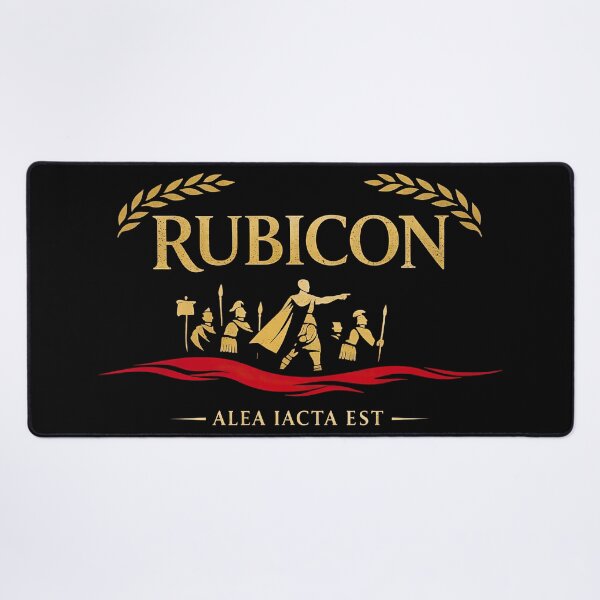 Item preview, Alea Iacta Est Rubicon Caesar Quote designed and sold by Retr0Tshirts.