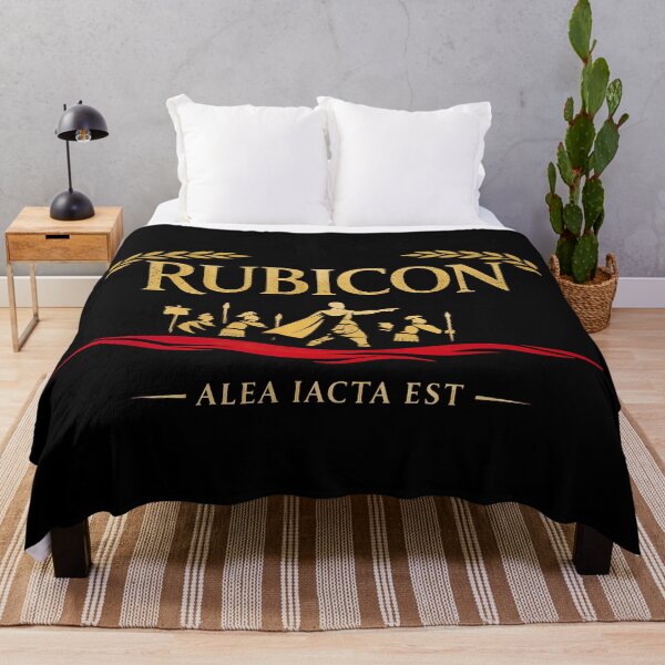 Item preview, Alea Iacta Est Rubicon Caesar Quote designed and sold by Retr0Tshirts.