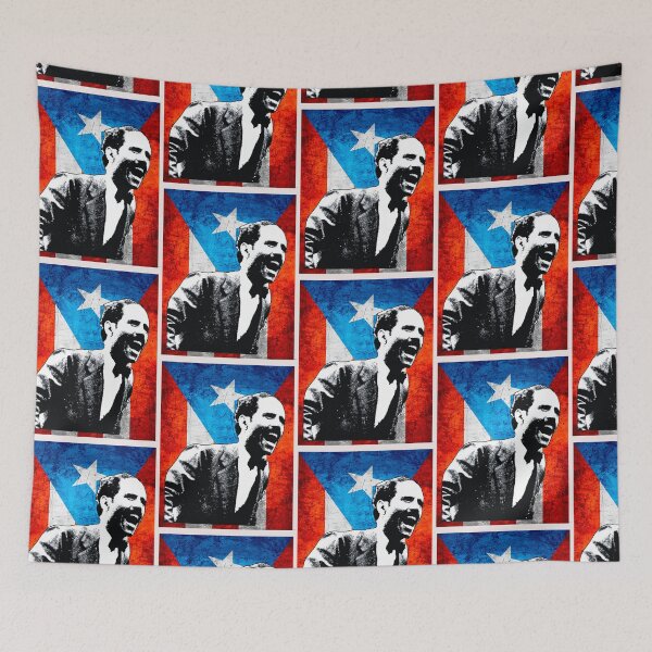 Item preview, Pedro Albizu Campos Puerto Rico flag el maestro boricua designed and sold by erozzz.