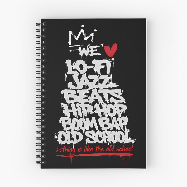 Item preview, WE LOVE LO-FI 8 – Old School Hip Hop Jazz Beats Streetwear Design designed and sold by Salimgor Hangaround Music.