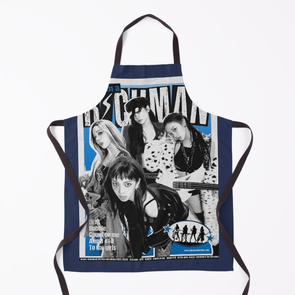 Item preview, aespa Rich Man Rock Aesthetic Collage | Blue Grunge Kpop Poster designed and sold by KryaArts27.