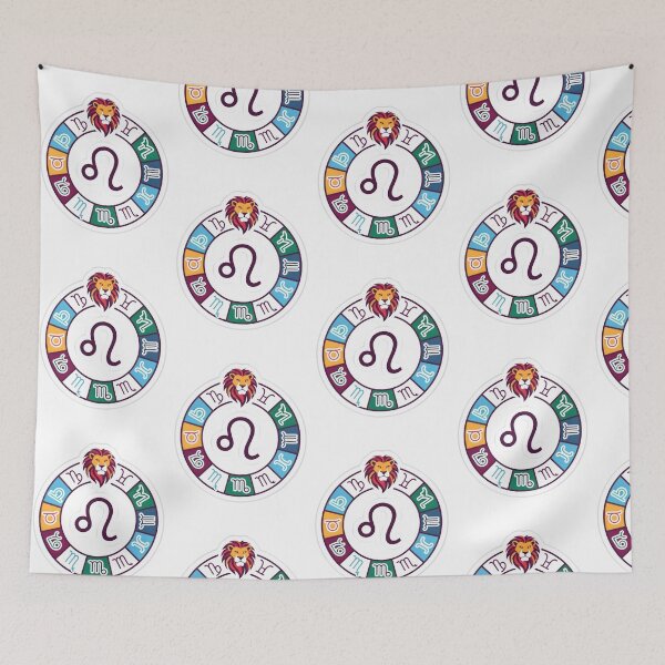Item preview, Complete Zodiac Wheel with All 12 Signs designed and sold by Zodiac Celestial Art.