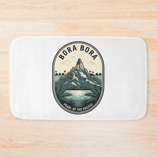 Item preview, Vintage Bora Bora Pearl Of The Pacific Badge designed and sold by k3rstman1.