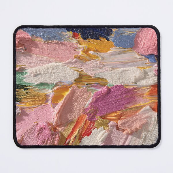 Item preview, Vibrant Impasto Abstract Textured Painting designed and sold by colorful-white.