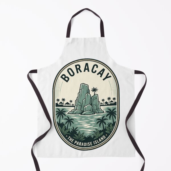 Item preview, Boracay Philippines Paradise Island Vintage Travel Badge designed and sold by k3rstman1.