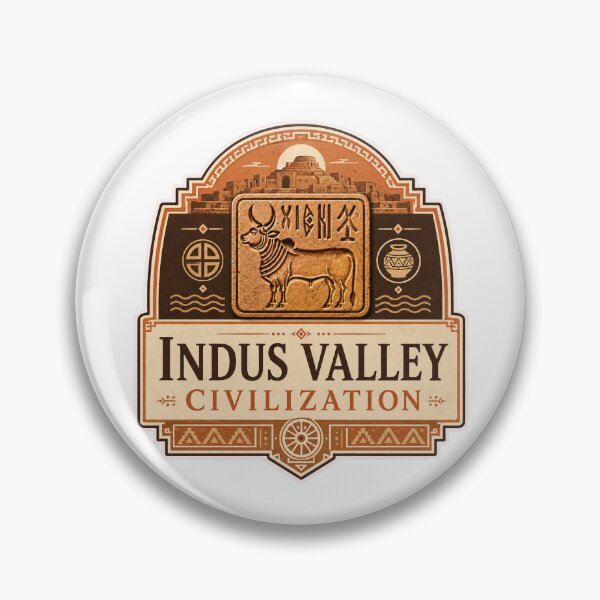 Item preview, Indus Valley Civilization Heritage Design designed and sold by ArtsyExplorer.