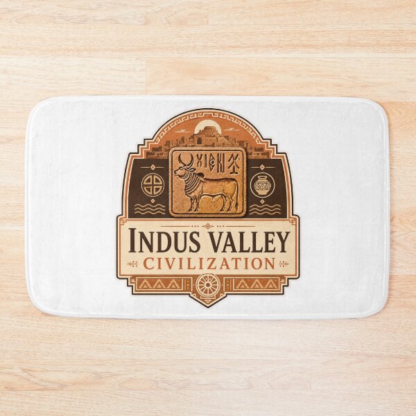 Item preview, Indus Valley Civilization Heritage Design designed and sold by ArtsyExplorer.