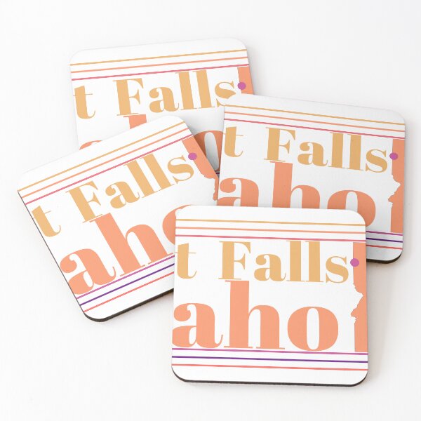 Item preview, Post Falls Idaho City Marked On Map designed and sold by TheIconSmith.