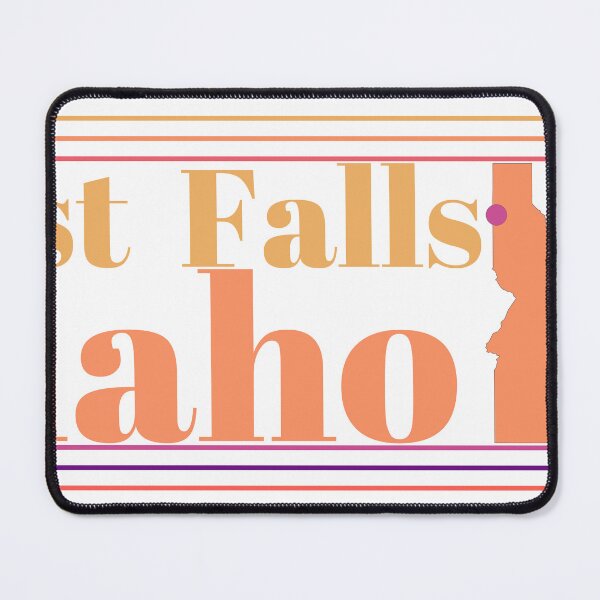 Item preview, Post Falls Idaho City Marked On Map designed and sold by TheIconSmith.
