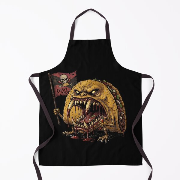Item preview, Creepy Taco — Monster Pirate Taco Horror Cartoon designed and sold by David Mateo ArtWorks.