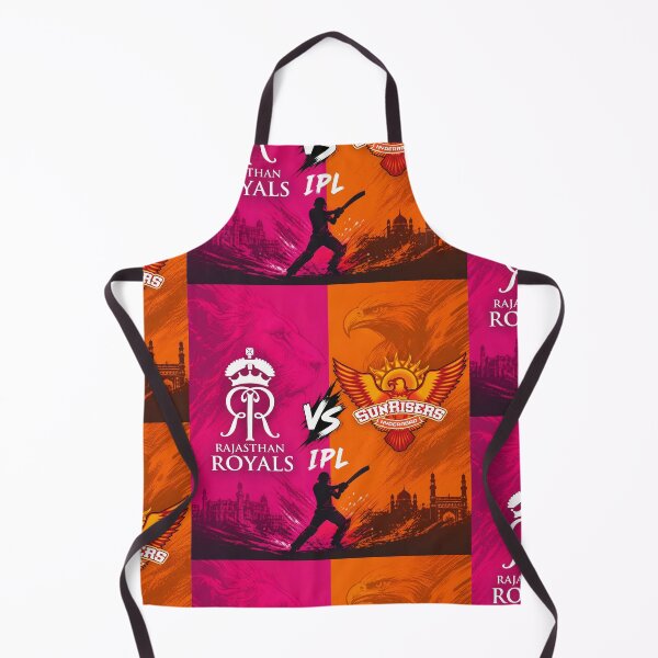 Item preview, Rajasthan Royals vs Sunrisers Hyderabad – IPL Rivalry Tee designed and sold by Crick-Art.