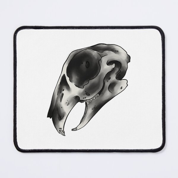 Item preview, Simple Rabbit Skull designed and sold by Salty Psyche.