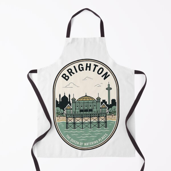 Item preview, Vintage Brighton West Pier Seaside Travel Poster designed and sold by k3rstman1.