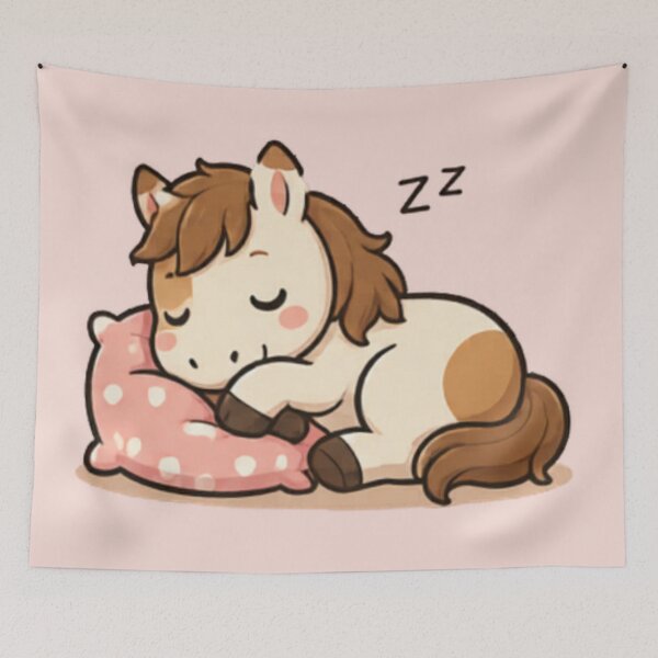 Item preview, Pony de la siesta con sueño designed and sold by MellowMunchkins.