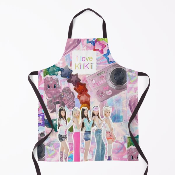 Item preview, KiiKii Y2K Kpop Collage Sticker | Cute Pink Aesthetic Poster designed and sold by KryaArts27.