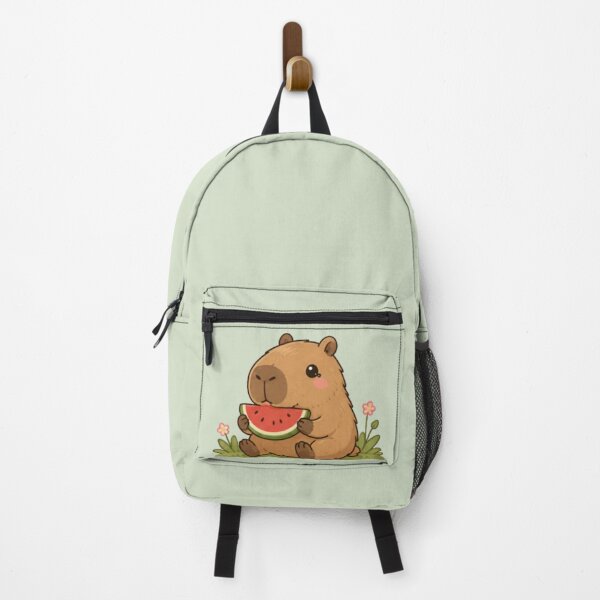 Item preview, Snack Time Capybara designed and sold by MellowMunchkins.
