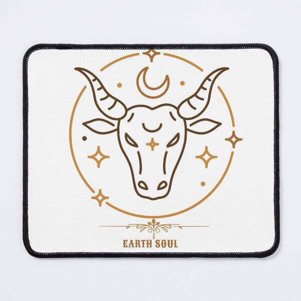 Item preview, Taurus Earth Soul Zodiac Design designed and sold by MentalTabs.