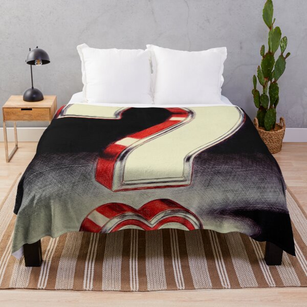 Item preview, Retro 3D Question Mark Heart Pop Art Illustration designed and sold by Hen-C-Art.
