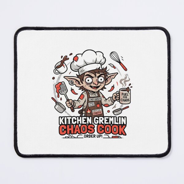 Item preview, Kitchen Gremlin Chaos Cook Cartoon Vector designed and sold by BrewChef.