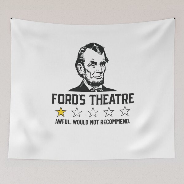 Item preview, Abraham Lincoln Ford's Theatre USA President Patriotic designed and sold by Thread&Fable.