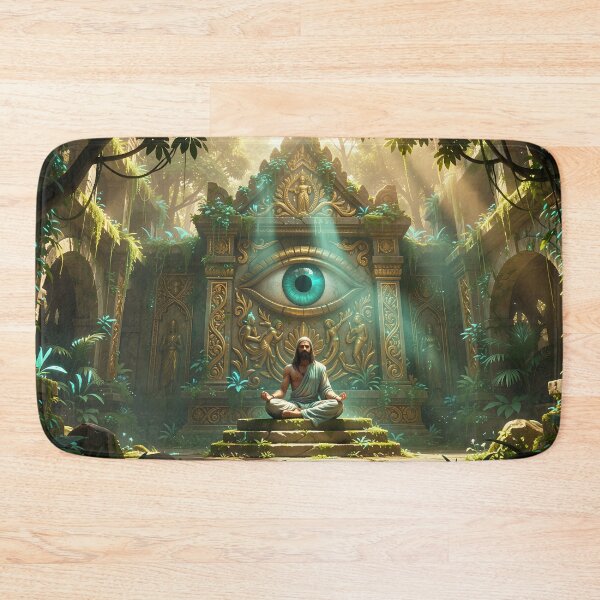 Item preview, The Eye of the Cosmos: An Echo of Ancient Secrets in the Jungle designed and sold by VoidVeilStudio.