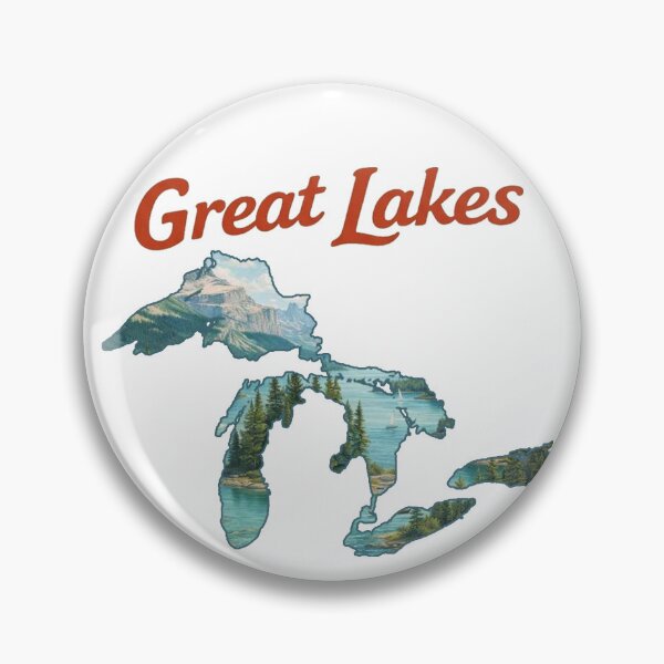 Item preview, Great Lakes, North America designed and sold by HaydenMillepied.