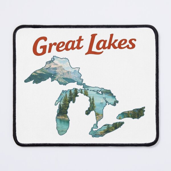 Item preview, Great Lakes, North America designed and sold by HaydenMillepied.