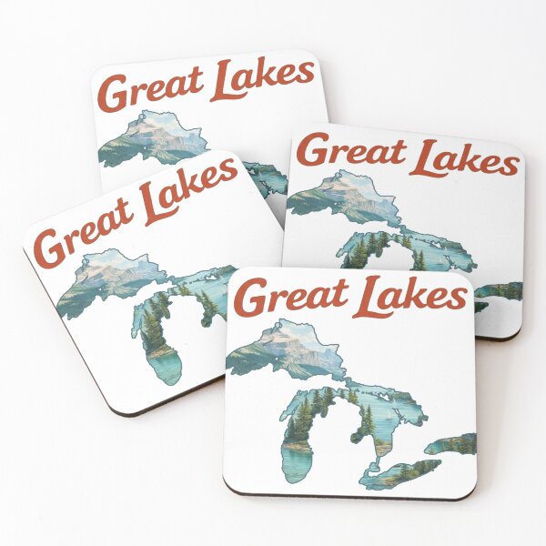 Item preview, Great Lakes, North America designed and sold by HaydenMillepied.