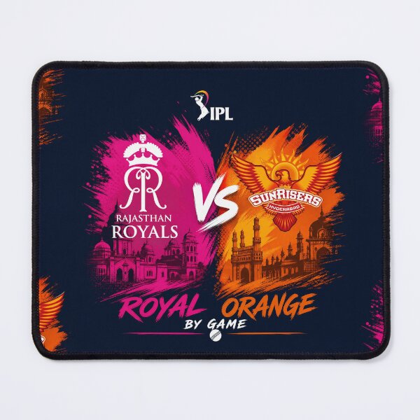 Item preview, Rajasthan Royals vs SRH – Cricket Graphic Tee designed and sold by Crick-Art.