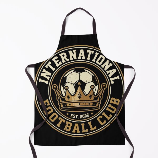 Item preview, Vintage International Football Club Crown Badge designed and sold by TeNovaStudio.