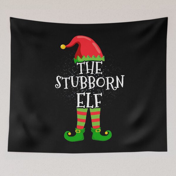 Item preview, Stubborn Elf Family Matching Christmas Group designed and sold by CosmoKitsch.