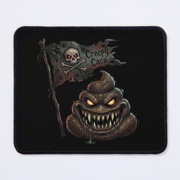 Item preview, Creepy Poop — Monster Pirate Poop Horror Cartoon designed and sold by David Mateo ArtWorks.