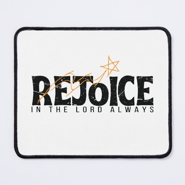 Item preview, Rejoice In The Lord Always – Christian designed and sold by Verse & Vibes.