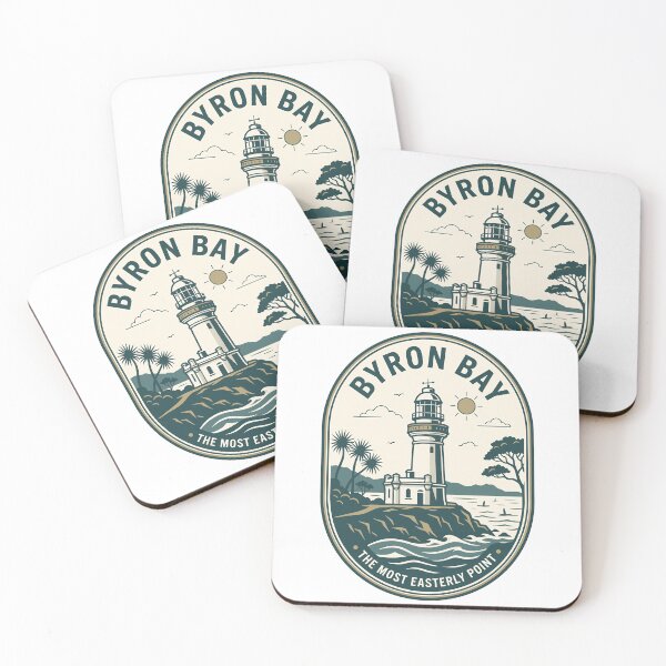Item preview, Byron Bay Cape Byron Lighthouse Vintage Travel Badge designed and sold by k3rstman1.