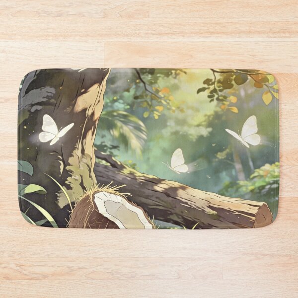 Item preview, Tropical Coconut in Enchanted Forest Magical Butterfly Art designed and sold by Hen-C-Art.