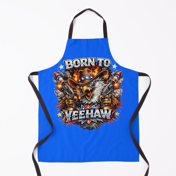 Item preview, Born to Yeehaw – Funny Patriotic Cowboy Eagle designed and sold by Laughprints.