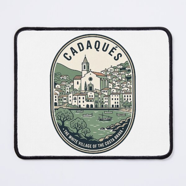 Item preview, Vintage Cadaques Spain Costa Brava White Village designed and sold by k3rstman1.