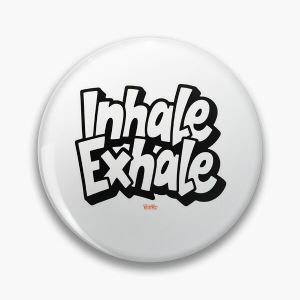 Item preview, Inhale Exhale - WhimWiz Funny & Quirky Gift Ideas designed and sold by WhimWiz.