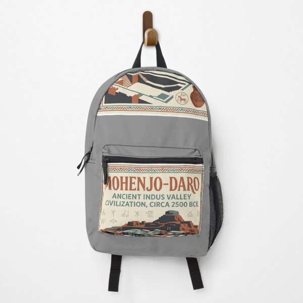 Item preview, Mohenjo-Daro Archaeology Heritage Poster Design designed and sold by ArtsyExplorer.