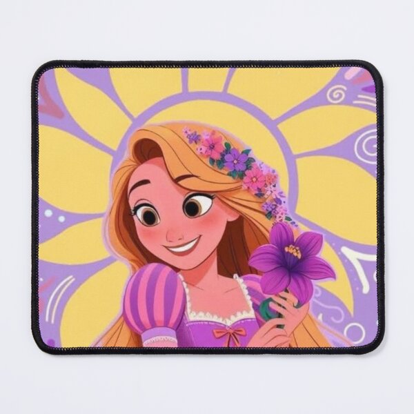 Item preview, Rapunzel Purple Aesthetic Wallpaper | tangled Princess Floral Art designed and sold by lilacWhim.