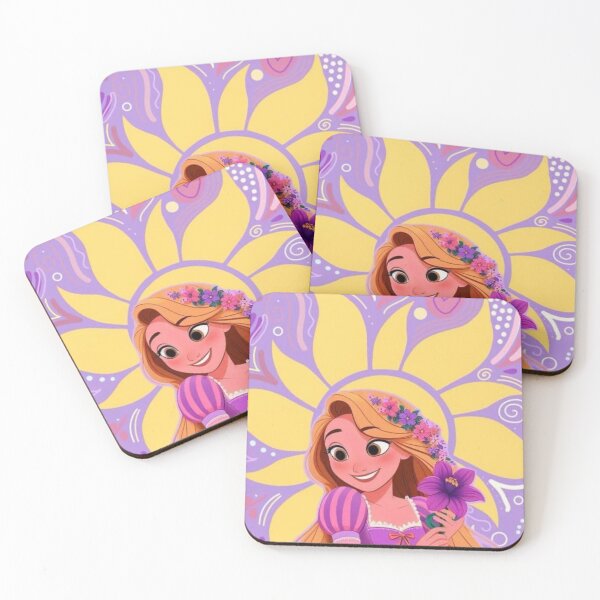 Item preview, Rapunzel Purple Aesthetic Wallpaper | tangled Princess Floral Art designed and sold by lilacWhim.