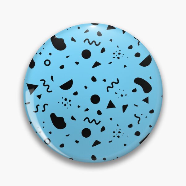Item preview, Minimalist Black and White Geometric Memphis Pattern designed and sold by Opal Aura .