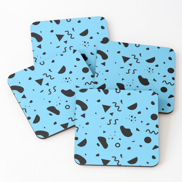 Item preview, Minimalist Black and White Geometric Memphis Pattern designed and sold by Opal Aura .