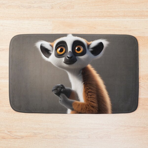 Item preview, Expressive Animated Lemur Close-Up Portrait Art designed and sold by CASASIS_MERCH.
