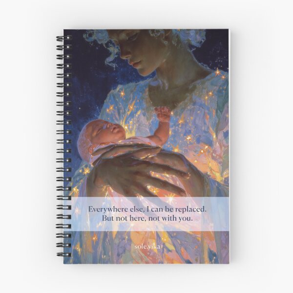 Item preview, Motherhood: Mother and Baby (+ quote in English) designed and sold by sole-vika.