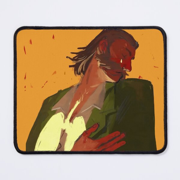 Item preview, Harrier Du Bois Portrait | Sad Detective Indie RPG Art Print designed and sold by · GAMING SOUL ·.