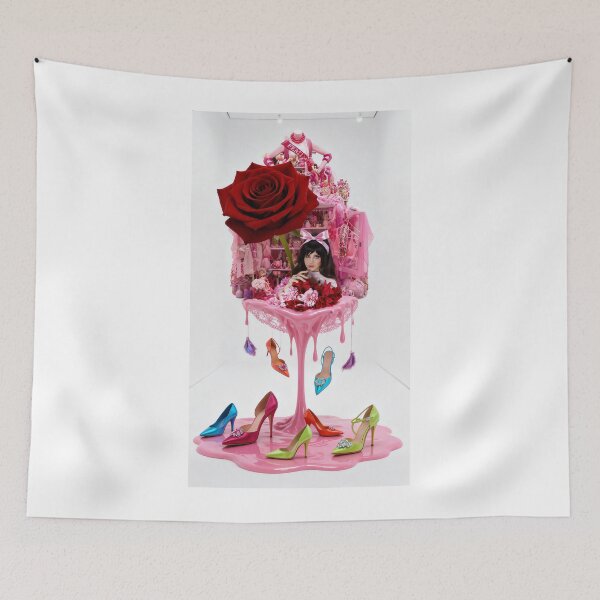 Item preview, Coquette Melting Pink Rose Doll Art Lana  designed and sold by y2kponyclub.