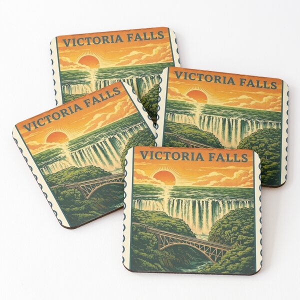 Item preview, Zambia Southern Africa Travel Retro Stamp designed and sold by HaydenMillepied.